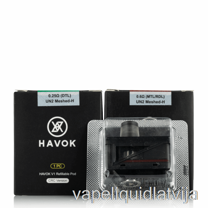 Uwell Havok Nomaiņas Pods [0,25] 4ml Havok Pods Vape šķidrums